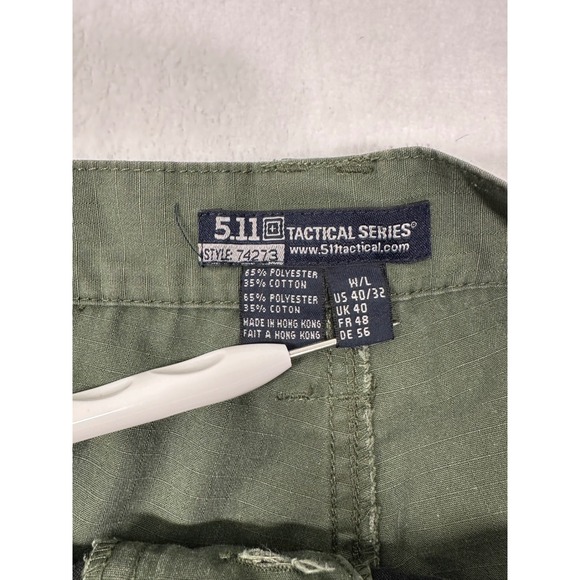 5.11 Tactical Series Mens Olive Green Cargo Pants Size US‎ 40/32 Style 74273 - Picture 4 of 5